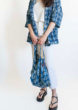 Cargar imagen en el visor de la galería, Bolso de Hojas Azul Índigo