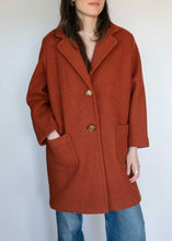 Load image into Gallery viewer, Abrigo de Lana Color Teja