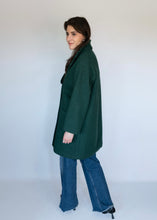 Load image into Gallery viewer, Abrigo de Lana Verde Botella