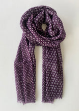 Load image into Gallery viewer, Rhombuses and Hexagons Wool Shawl