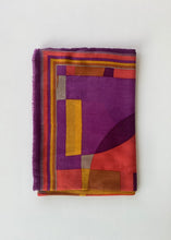 Load image into Gallery viewer, Rhombuses and Hexagons Wool Shawl
