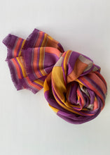 Load image into Gallery viewer, Rhombuses and Hexagons Wool Shawl