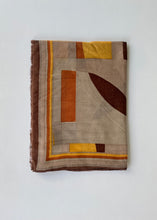 Load image into Gallery viewer, Rhombuses and Hexagons Wool Shawl