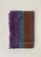 Load image into Gallery viewer, Rhombuses and Hexagons Wool Shawl