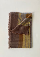 Load image into Gallery viewer, Rhombuses and Hexagons Wool Shawl