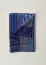 Load image into Gallery viewer, Rhombuses and Hexagons Wool Shawl