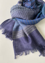 Load image into Gallery viewer, Rhombuses and Hexagons Wool Shawl