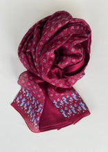 Load image into Gallery viewer, Chal de Seda Doble con Estampado Corbatero