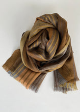 Load image into Gallery viewer, Rhombuses and Hexagons Wool Shawl