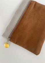 Load image into Gallery viewer, Neceser Color Block Camel & Gris