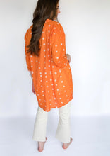 Load image into Gallery viewer, Tangerine Long Blouse