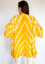 Load image into Gallery viewer, Kimono Tie Dye Lemon