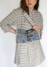 Cargar imagen en el visor de la galería, Bolso Baguette Cuadros & Flores