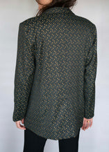 Load image into Gallery viewer, Chaqueta de Rombos Verde y Oro