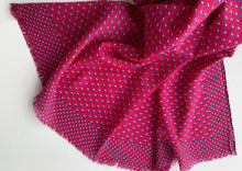Load image into Gallery viewer, Wool and Silk Shawl with Polka Dots