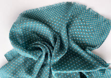 Load image into Gallery viewer, Wool and Silk Shawl with Polka Dots