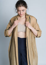 Load image into Gallery viewer, Guardapolvos Lino a Rayas