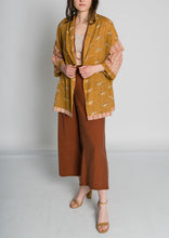 Load image into Gallery viewer, Yellow Birds Kimono