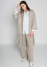 Load image into Gallery viewer, Guardapolvos Lino Arrugado