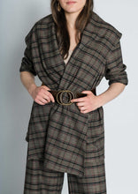 Load image into Gallery viewer, Chaqueta Cuadros Desestructurada