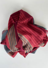 Load image into Gallery viewer, Rhombuses and Hexagons Wool Shawl
