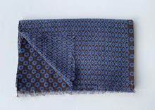 Load image into Gallery viewer, Rhombuses and Hexagons Wool Shawl
