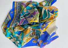 Load image into Gallery viewer, Fauna Mexico Silk Shawl
