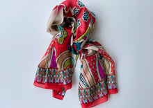 Load image into Gallery viewer, Fauna Mexico Silk Shawl
