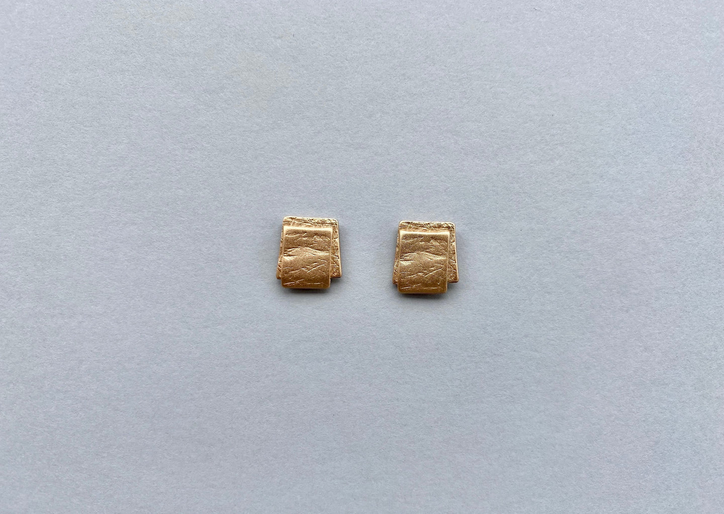 Mounted Square Earrings